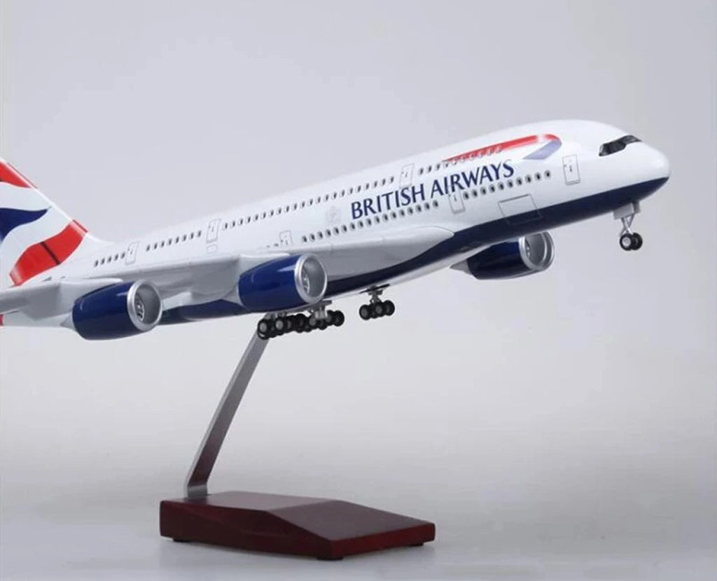 Britisch Airways Airbus A380  with LED - Scale 1:160 (46 cm / 18.5 in)