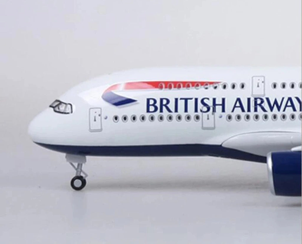 Britisch Airways Airbus A380  with LED - Scale 1:160 (46 cm / 18.5 in)