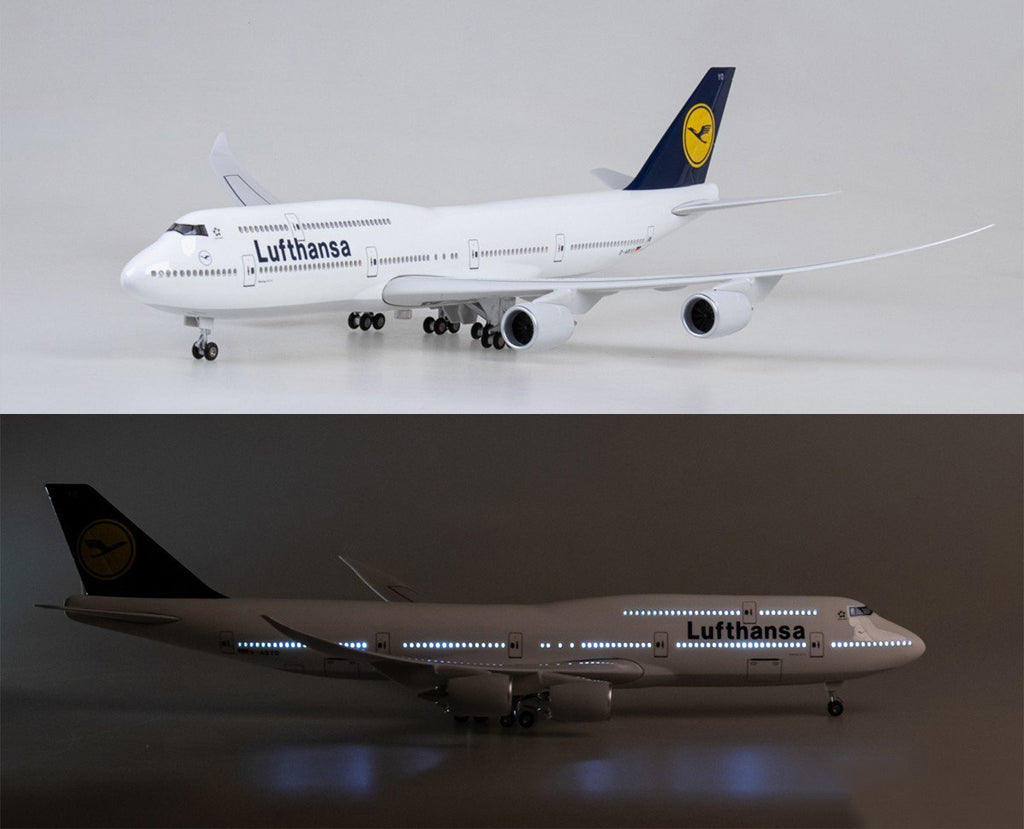 Lufthansa Boeing 747 with LED - Scale 1:160 (46 cm / 18.5 in)