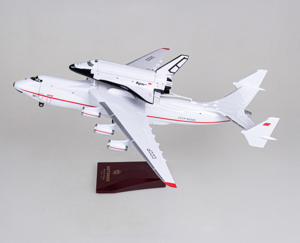 Antonov AN-225 Mriya Space Shuttle Blizzard - Scale 1:200 (45 cm / 17.7 in)
