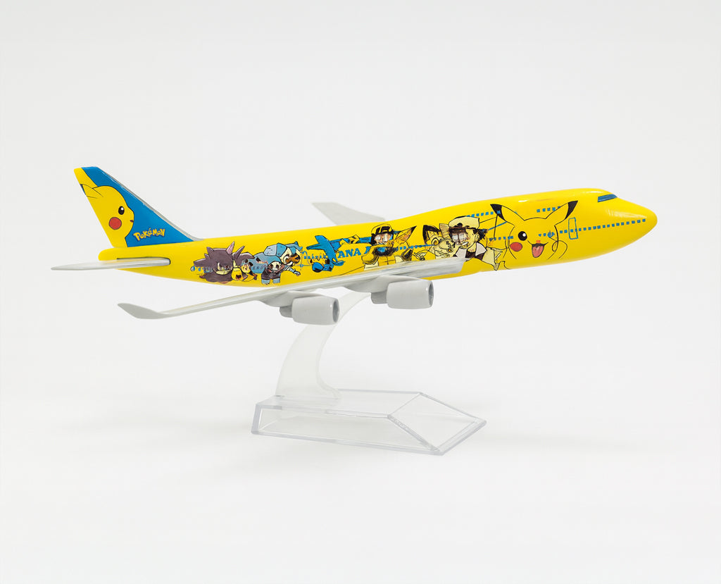 ANA Airlines Boeing 747 Pokemon Edition - Scale 1:400 (16 cm / 6.3 in)