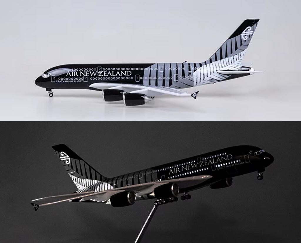 Air New Zealand Airbus A380 with LED - Scale 1:160 (47 cm / 18.5 in)