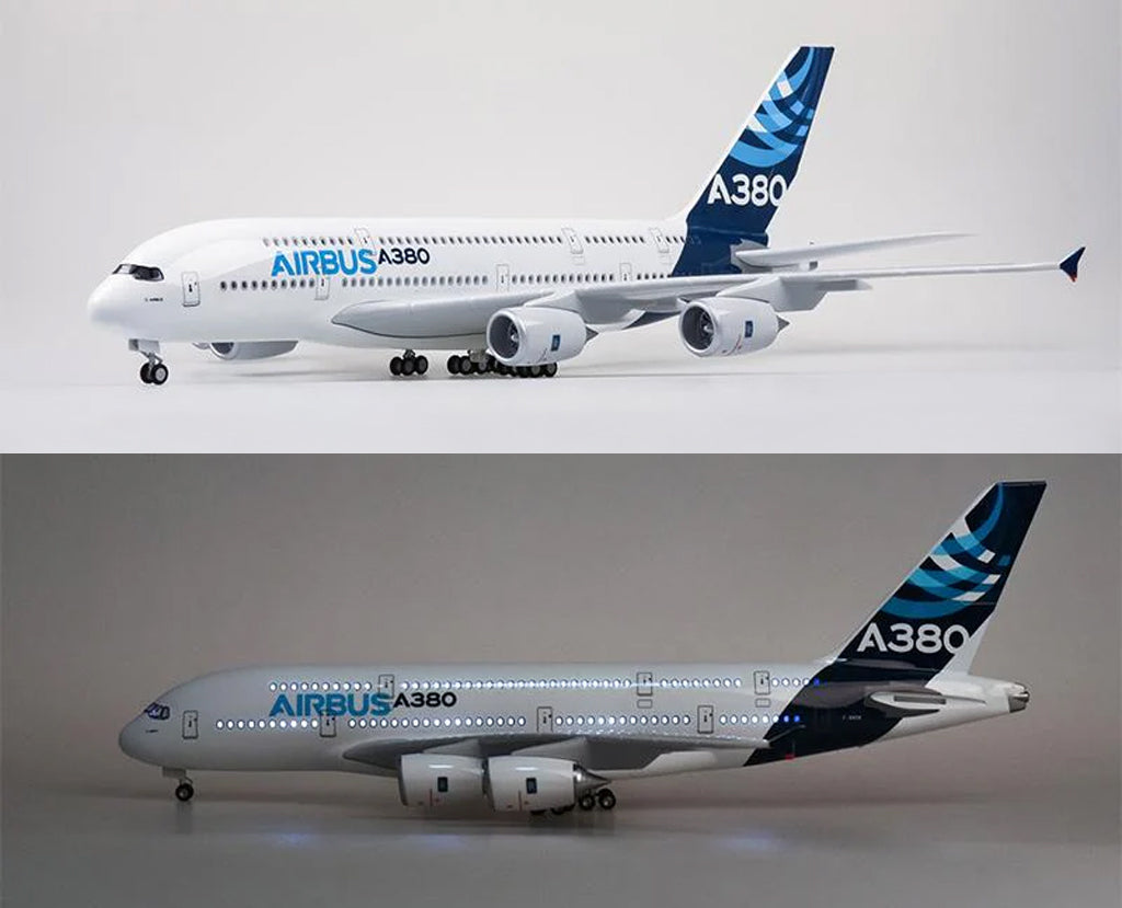Airbus A380 Prototype with LED - Scale 1:160 (50.5 cm / 19.9 in)