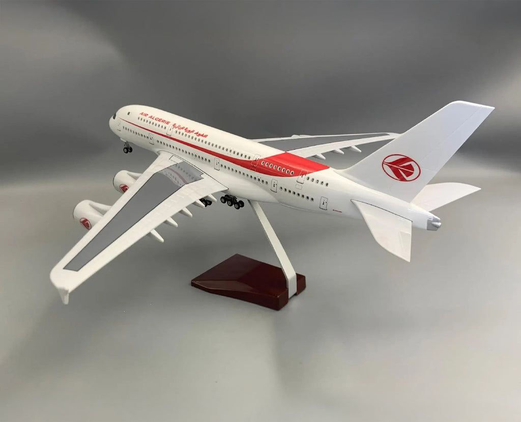 Air Algérie Airbus A380 with LED - Scale 1:160 (47 cm / 18.5 in)
