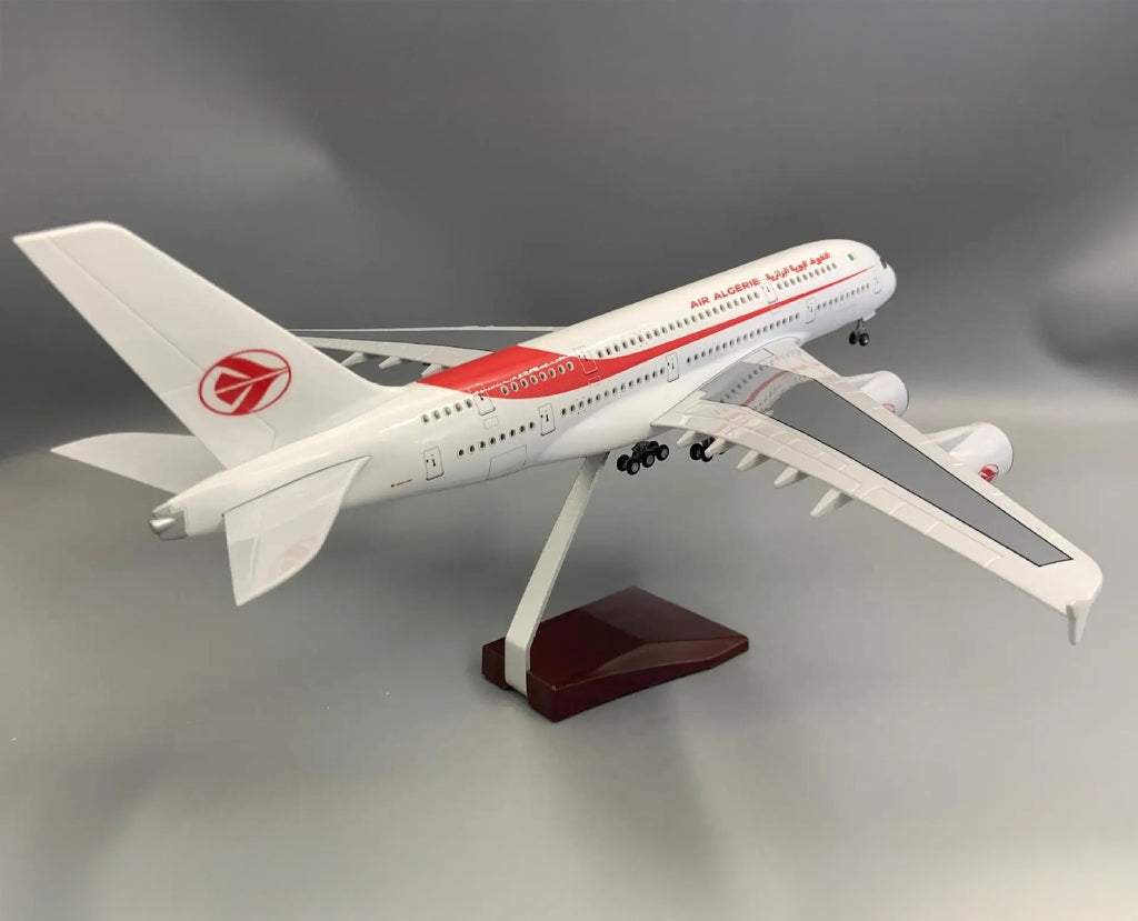 Air Algérie Airbus A380 with LED - Scale 1:160 (47 cm / 18.5 in)