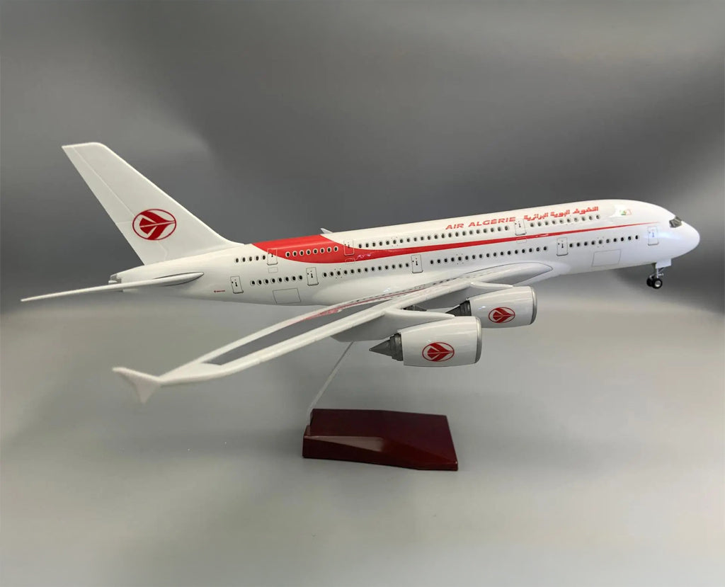 Air Algérie Airbus A380 with LED - Scale 1:160 (47 cm / 18.5 in)