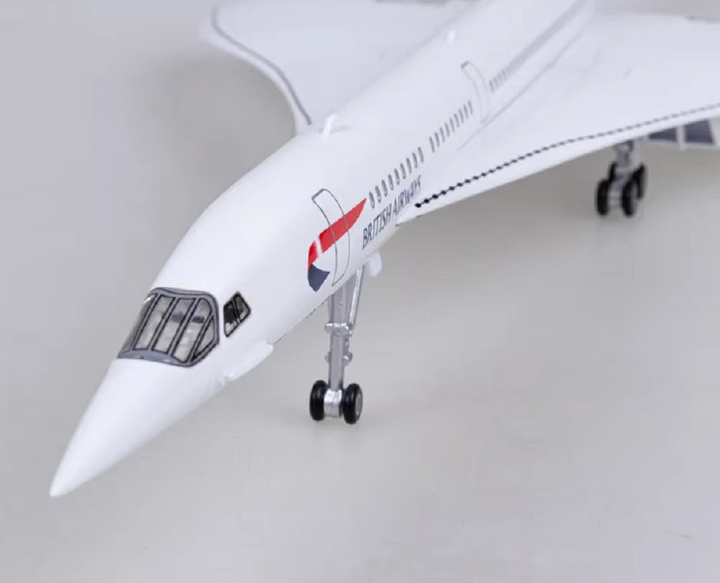 Concorde British Airways with LED - Scale 1:130 (50 cm / 19.7 in)