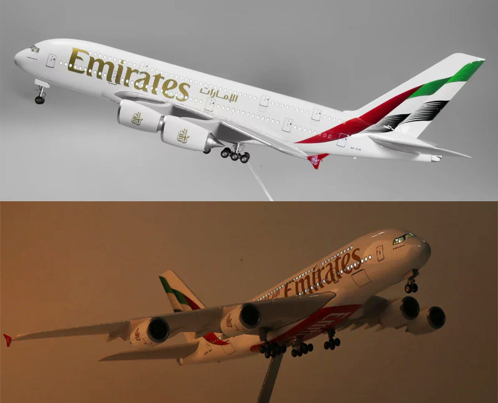 Emirates Airbus A380 – Scale 1:160 (46 cm / 18.5 in) - NEW FLAG