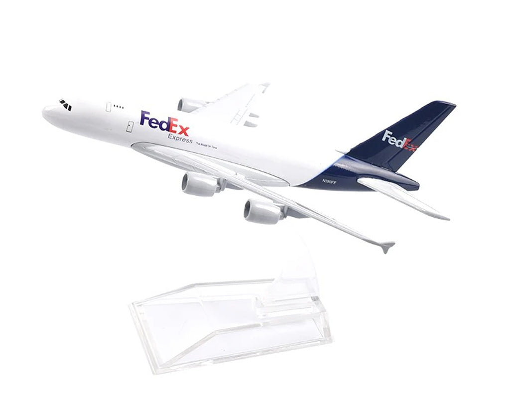 FedEx Express Airbus A380 - Scale 1:400 (16 cm / 6.3 in)