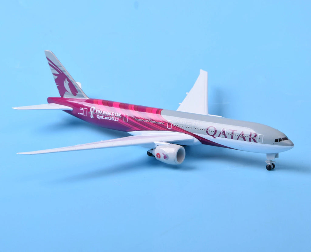 Qatar Airways 2022 World Cup Boeing 777  - Scale 1:400 (20 cm / 7.9 in)
