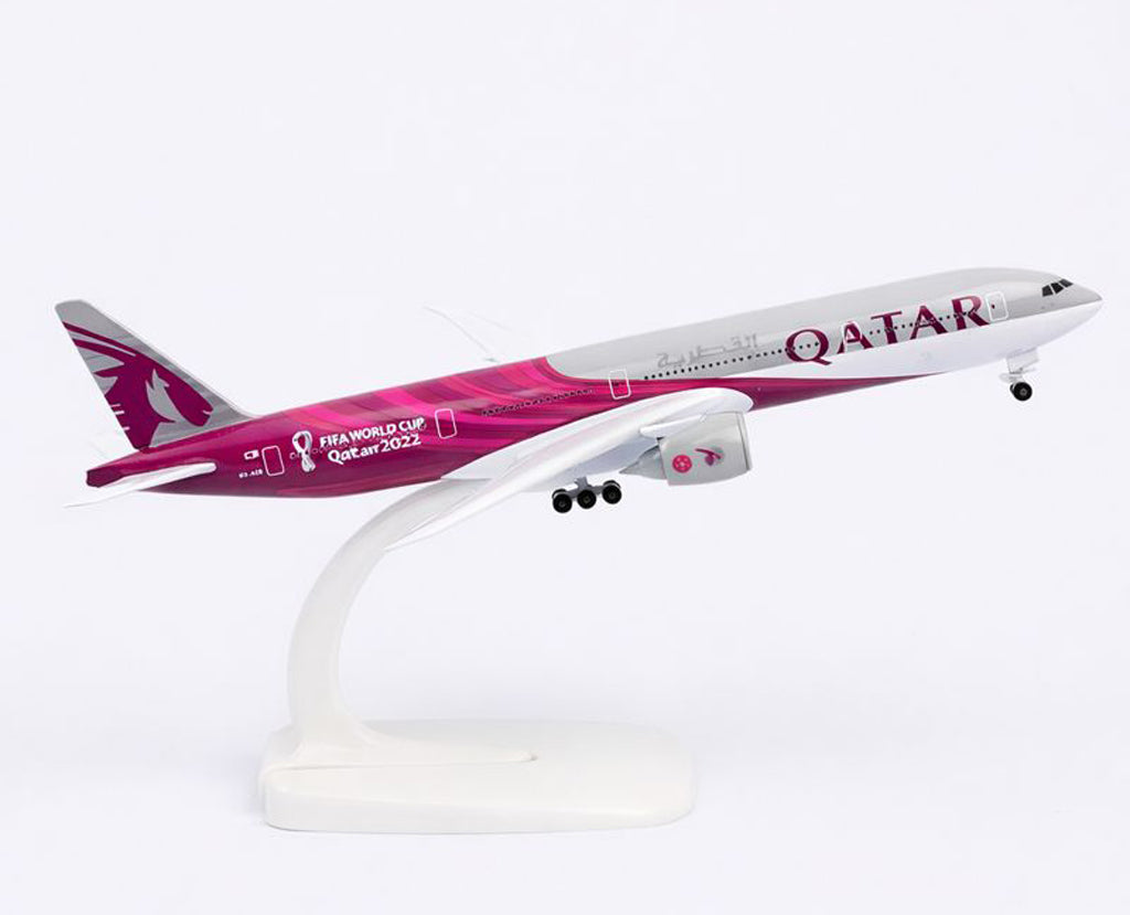 Qatar Airways 2022 World Cup Boeing 777  - Scale 1:400 (20 cm / 7.9 in)