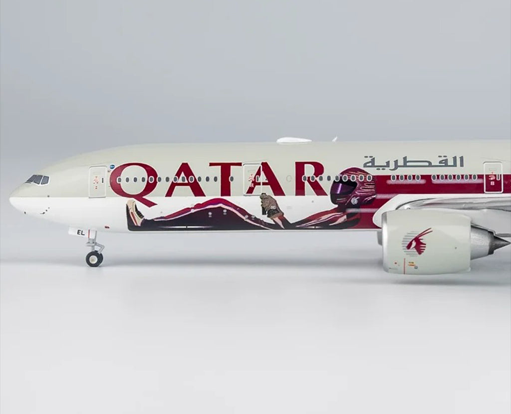 Qatar Airways Formula 1 Boeing 777-300ER - Scale 1:400 (16 cm / 6.3in)