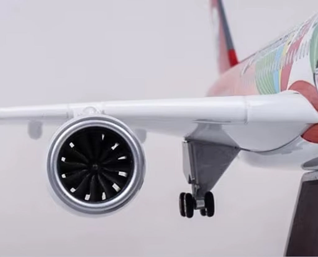 Sichuan Airlines Airbus A350 Panda Edition with LED - Scale 1:130 (47 cm / 18.5 in)